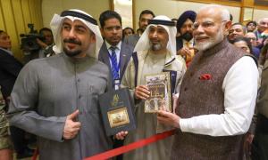 Modi meets Mahabharata, Ramayana's Arabic translator