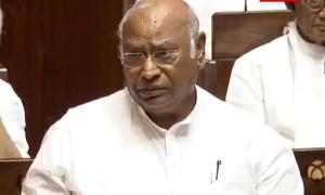 Kharge's remarks in RS on PM poll speeches expunged