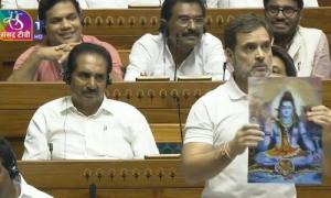 You're not Hindu: Rahul's 1st speech as LoP riles BJP