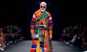 SEE: Modi, Trump, Putin walk ramp in AI fashion show