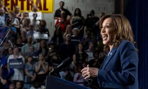 What Kamala Harris said at her first campaign rally