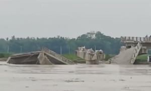 Yet another bridge collapses in Bihar, 10th in 15 days
