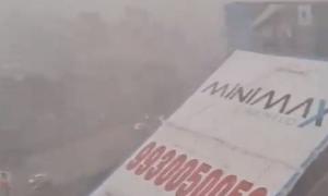 Mumbai rains: 100 feared trapped after billboard falls