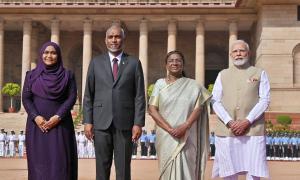 Won't do anything that...: Maldives President in India