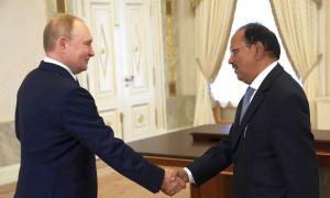 Amid calls for Indian intervention, Doval meets Putin