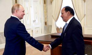 Spy Meets Spy: Doval With Putin