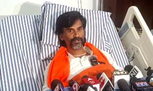 Jarange begins his 6th indefinite fast within a year