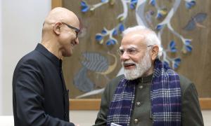 When Satya Met Modi...