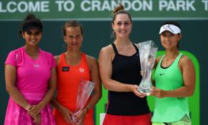Sania-Strycova stunned by unseeded Dabrowski-Yifan in Miami Open final