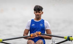 Rower Panwar finishes 4th in heat, moves to repechage