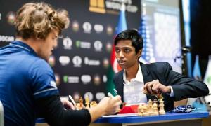 Praggnanandhaa overcomes Carlsen in Superbet chess