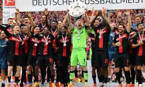 Bundesliga: Unbeaten Bayer Leverkusen create history!