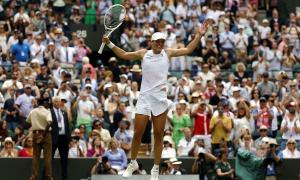 PIX: Swiatek, Bencic enter first Wimbledon semi-final