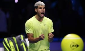 PIX: Alcaraz, Sinner to clash in ATP Finals title match