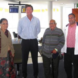 Spotted: Glenn McGrath at Canberra airport