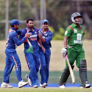 Images: India crush Bangladesh in Dambulla