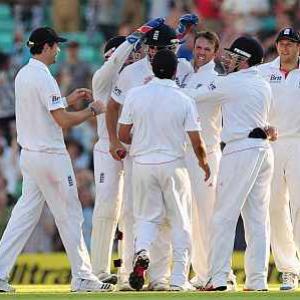 Images: England dominate as India crumble again
