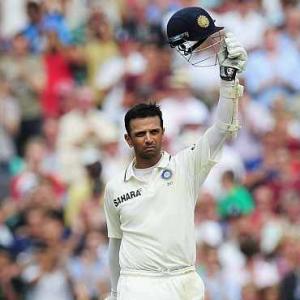 Dravid stands tall amid the ruins