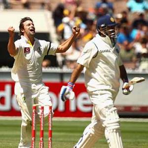 Batting collapses leave India-Australia Test evenly poised