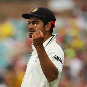 Finger costs India's Kohli half of match fee