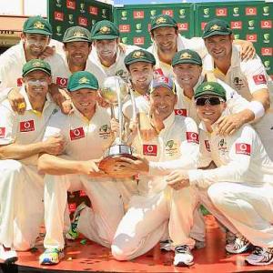 PHOTOS: Australia knock over India to complete Test rout