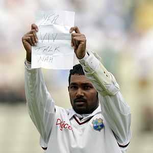 Richards hits back at Ramdin for angry protest