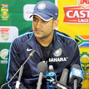 Captain Dhoni is disappointed with new ball bowling