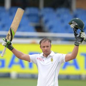It's about De Villiers's 18th ton and Zaheer's 300th Test wicket
