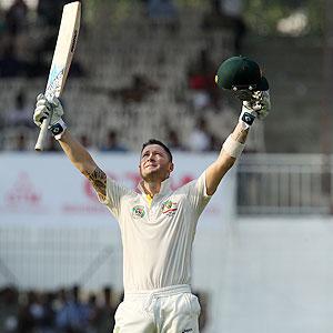 1st Test: Clarke ton steadies Aus after Ashwin claims six