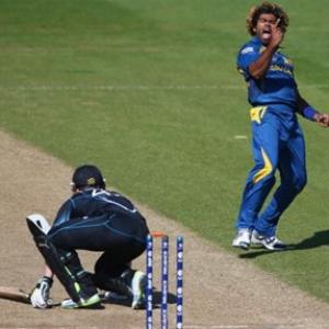 Top performer: Malinga almost slings it Sri Lanka's way