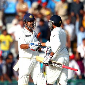 Ind v Aus 3rd Test Photos: India sniff victory