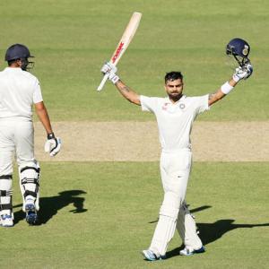 PHOTOS, Day 3: Kohli's ton propels India as batsmen hold firm