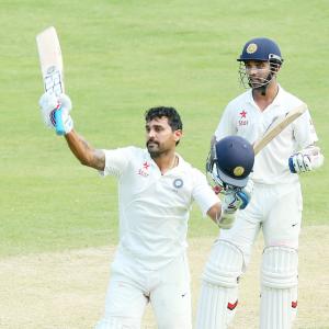 PHOTOS, Day 1: Vijay's century caps India's dominance at Gabba