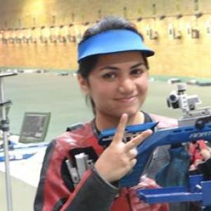 Jaipur girl realises dream of shooting alongside Bindra, wins two gold