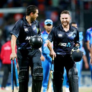 PHOTOS: New Zealand thrash India in Hamilton, seal series win