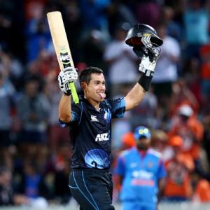 Taylor-cut ton helps Kiwis thrash India and seal ODI series