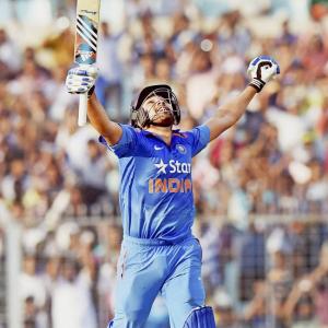 IN PHOTOS: Rohit Sharma sets Eden ablaze with majestic double!
