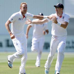 Broad 'pleased' with blooming partnership with Anderson