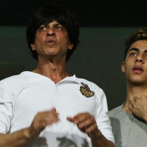 IPL PHOTOS: KKR shine as SRK clan cheer from the stands