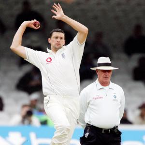 Former Ashes star bowler Harmison becomes football manager