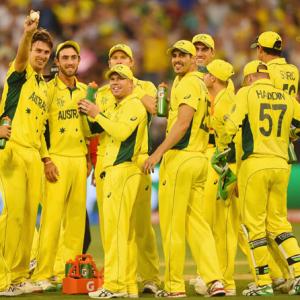PHOTOS: Finch, Marsh give Australia rousing start
