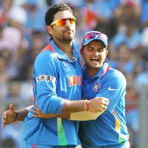 I want to play Yuvraj Singh's role in this World Cup: Raina