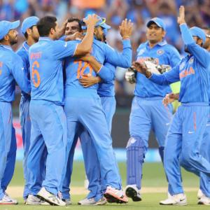PHOTOS: India thrash South Africa by 130 runs for second win