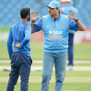 Team India choose centre-wicket practice