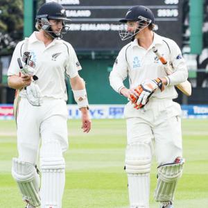 Wellington Test: Williamson, Watling fight back for New Zealand