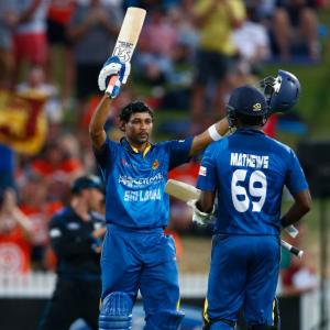 Dilshan ton guides Sri Lanka to six-wicket win