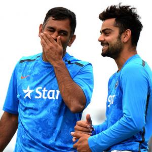 'Dhoni functioned in a quiet way, Kohli has an aggressive intent'