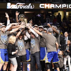 PHOTOS: Warriors beat Cavaliers to clinch NBA title
