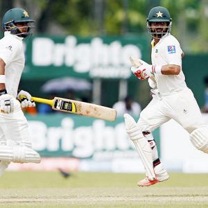 2nd Test: Shehzad, Ali power Pakistan to 171-2 vs Lanka