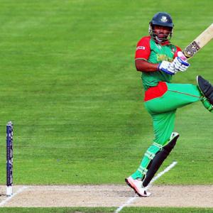 PHOTOS: Bangladesh down Scotland to keep quarters hopes alive